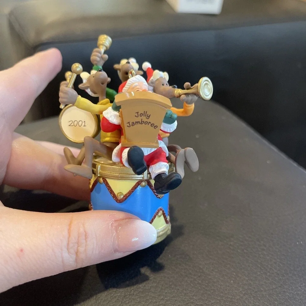 Hallmark Ornaments 2001 Kris‎ And The Kringles Has Sound New